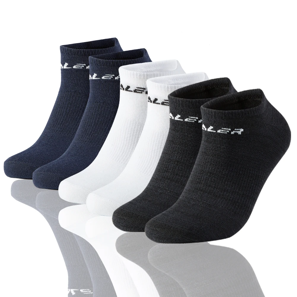 

EALER Womens Superlite Ankle Socks 3 Pack (Black White Navy) Low Cut Comfort Breathable Casual Hockey Athletic Socks(3 Pairs)