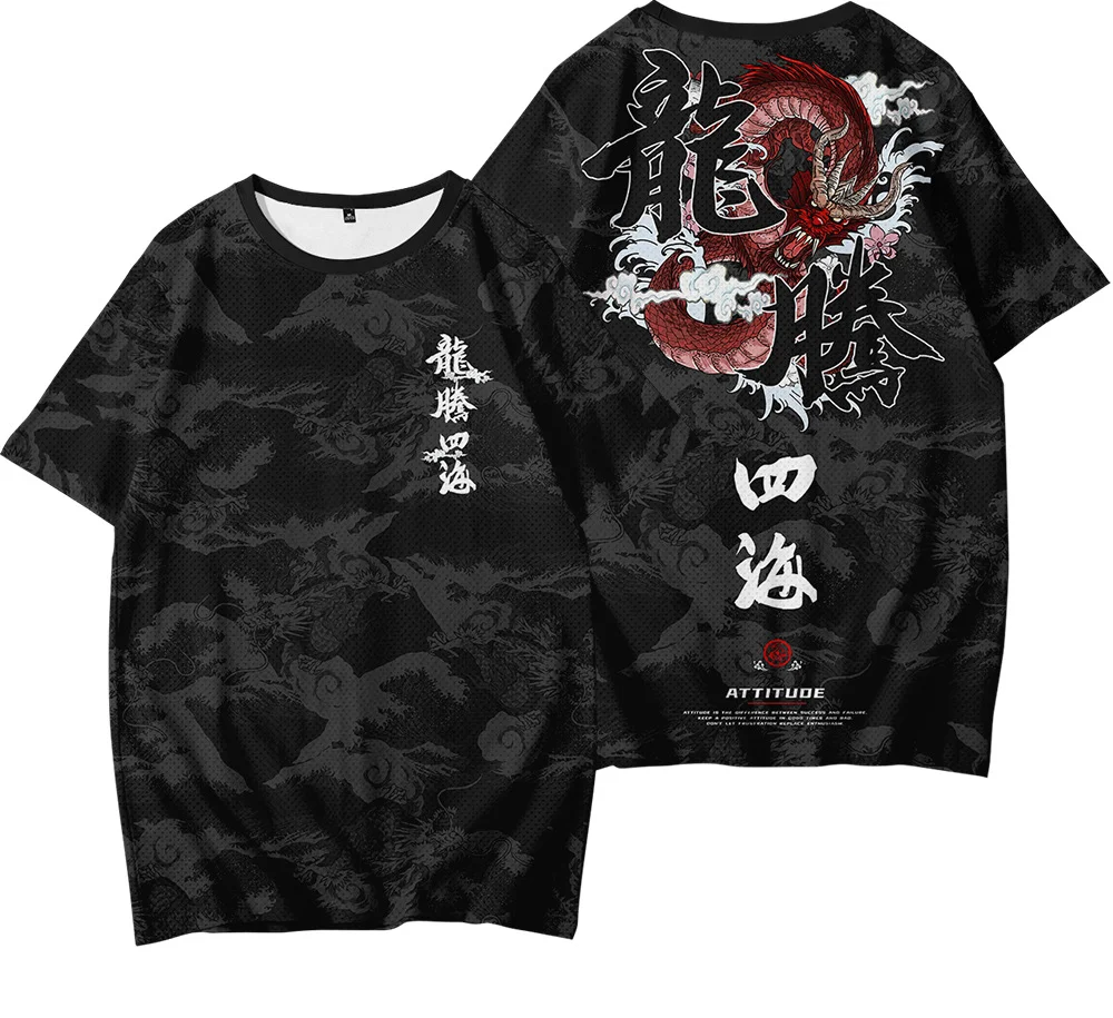 Camiseta informal con estampado Digital 3D para hombre, ropa holgada de manga corta, nuevo producto