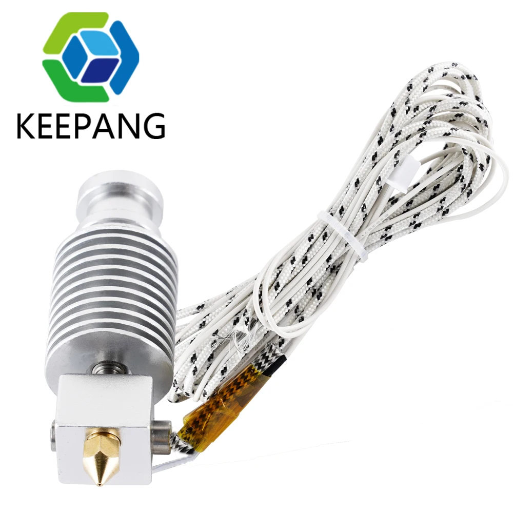 KP3S 24V 50W MK8 Extrusion Hotend Kit Direct Extruder Kit 0.4mm for 1.75mm Filament For Kingroon KP3S Titan