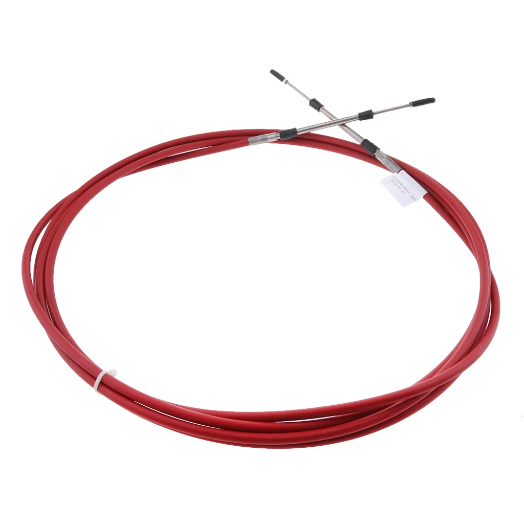 8FT 10FT 11FT Throttle/Shift Remote Control Cable for Yamaha for Honda for Nissan for Tohatsu for Suzuki for  Volvo Outboard