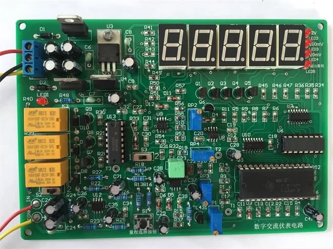 Digital AC Millivoltmeter Electronic Assembly Competition Kit / Electronic Training Parts