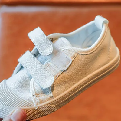 Sapatos para meninos e meninas, sapatos rasos para dança casual macia e respirável com cadarço