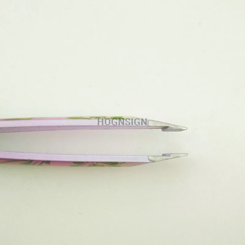 Pinça pequena pinça ponta inclinada pinça de sobrancelha clipe removedor de cabelo design ferramentas de maquiagem facial cílios postiços fórcep ferramenta de beleza