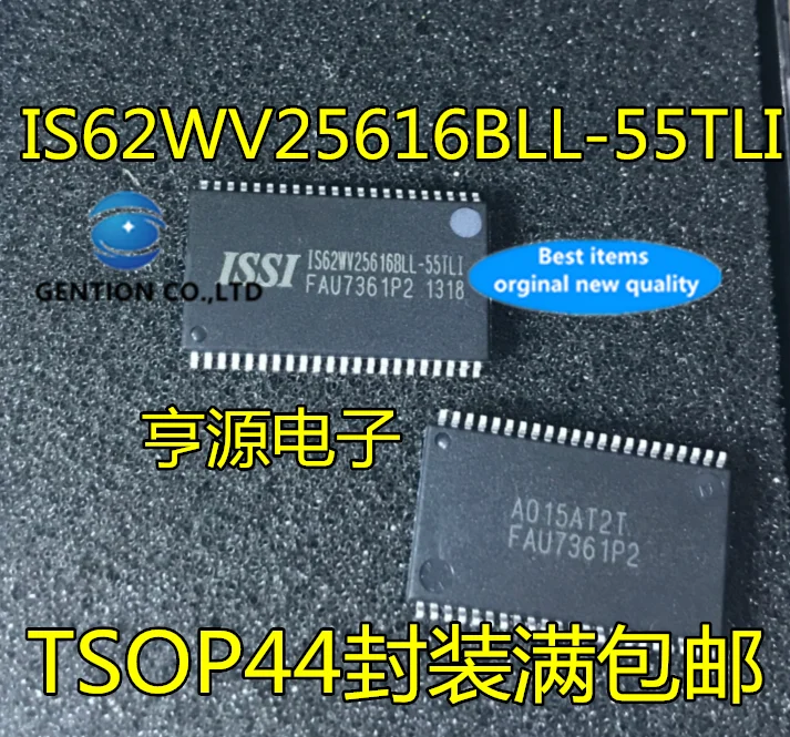 10Pcs IS62WV25616BLL IS62WV25616BLL-55TLI 재고 100% 신규 및 원본