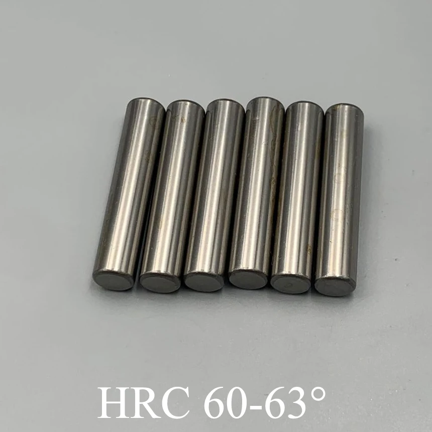 1mm OD 3mm 4mm 5mm 6mm 7mm 8mm 9mm 10mm 12mm 15mm Länge HRC63 Lager Stahl Zylinder Nadel Ortung Roller Dübel Parallel Pin