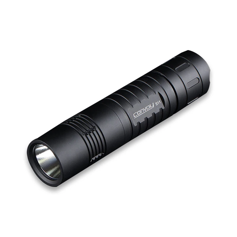 Convoy S11 with Luminus SST40 Led Flashlight Torch Black Flash Light 26650 High Powerful Lanterna Camping Hiking Work Zaklamp