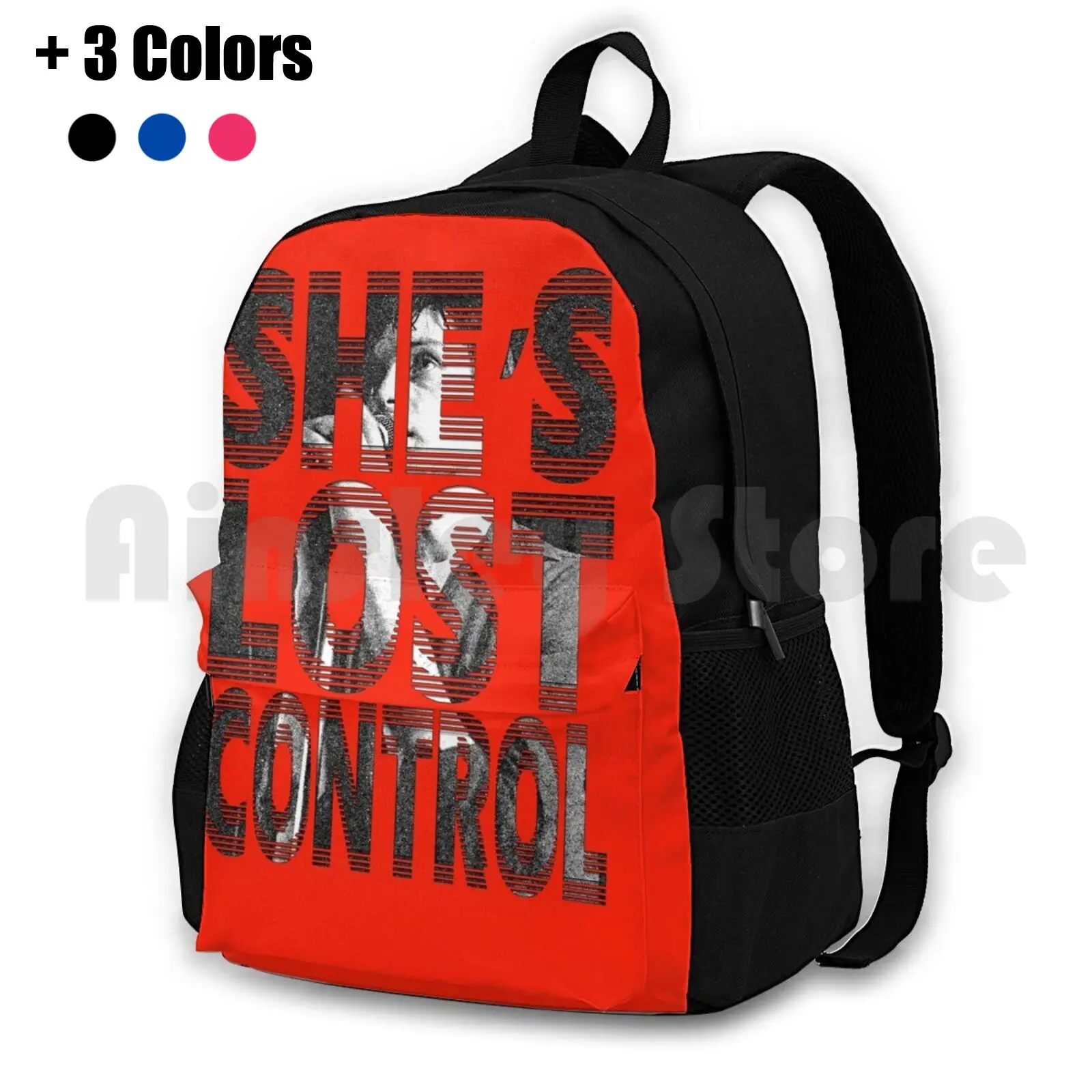 She's Lost Control Outdoor Hiking Backpack Riding Climbing Sports Bag Ian Curtis Ian Curtis Joy Division Joy Division Music