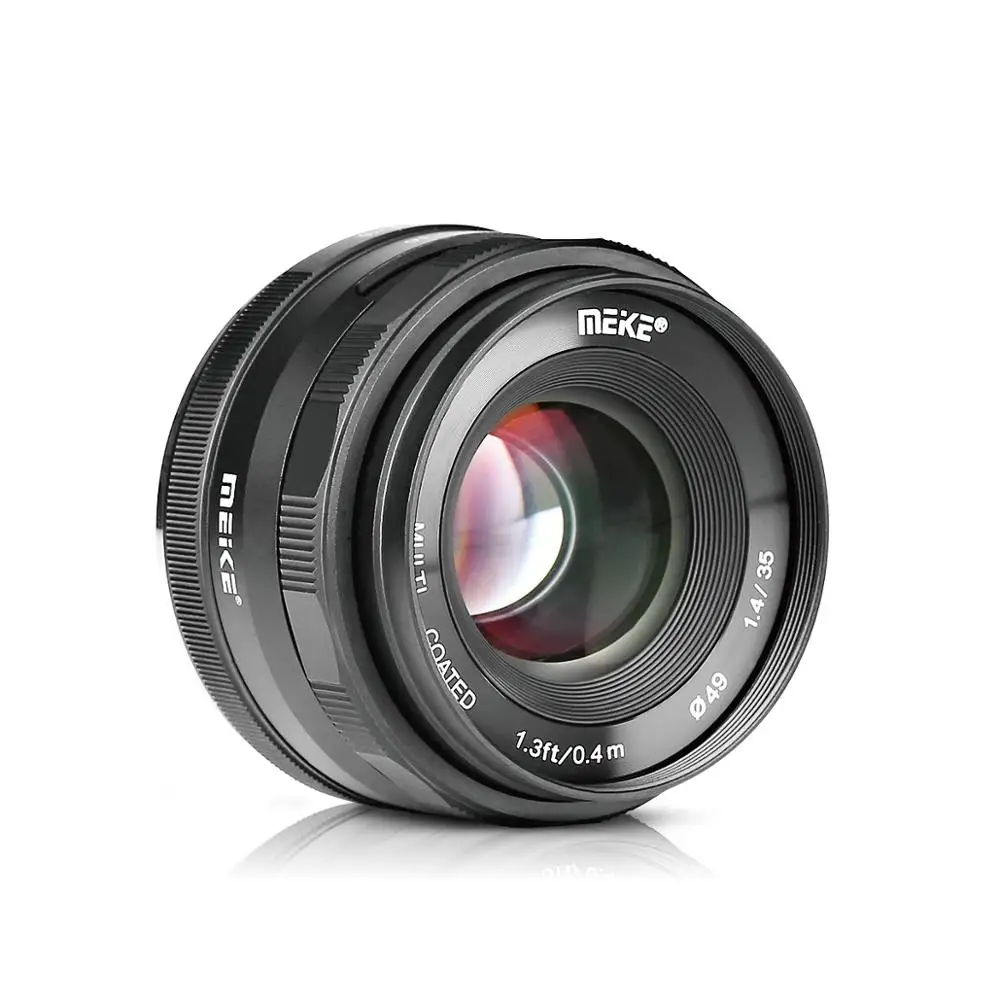 

Meike 35mm f1.4 Large Aperture Manual Focus lens APS-C for Olympus Panasonic Micro 4/3 /Fujifilm X/Sony E/Canon EF-M/Nikon Z