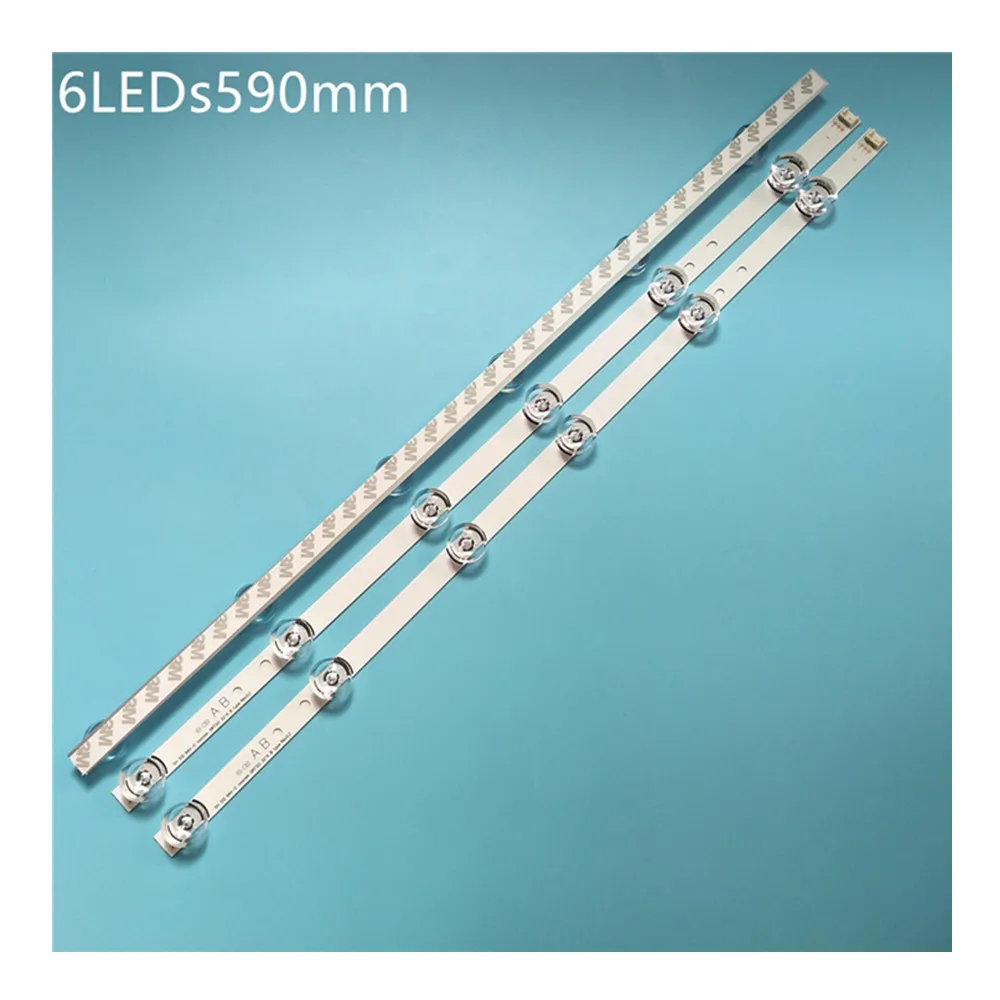 Striscia di retroilluminazione A LED nuovissima per LG 32LF652V 32LF653V 32LF650V TV riparazione strisce di retroilluminazione A LED bar A B tipo 6 lampade originali