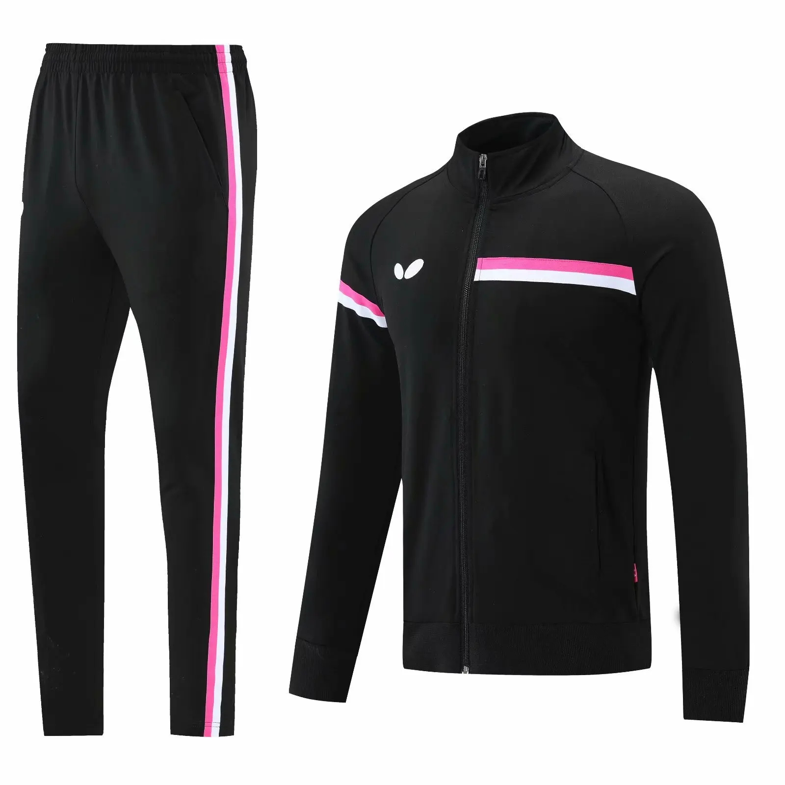 New Table Tennis Clothing Suits For Men And Women Autumn And Winter Long-sleeved Trousers Competition Training Sportswear