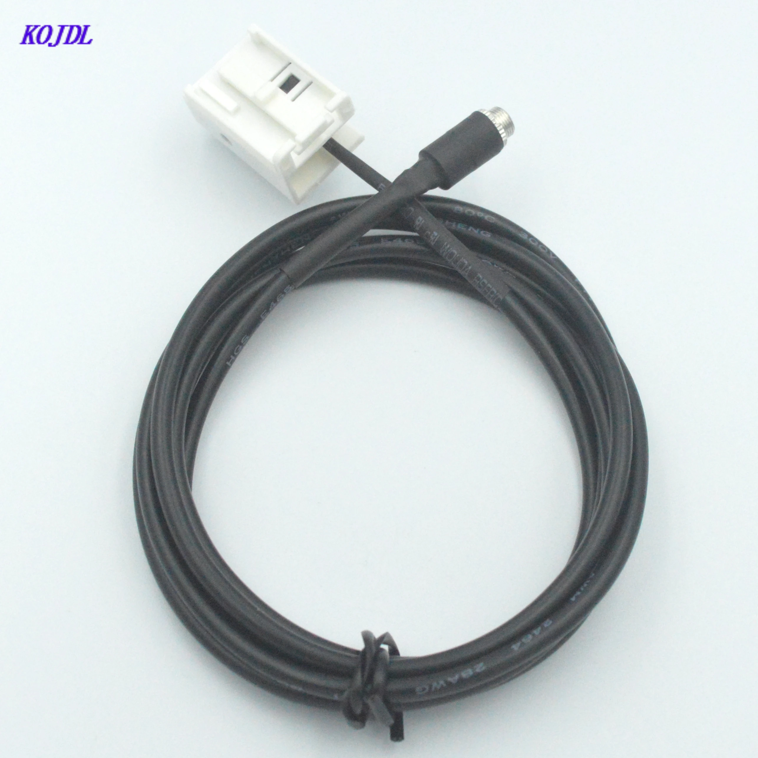 Car AUX Cable 3.5mm Audio Adapter Mp3 Input Radio Cable For Peugeot 307 308 407 408 507  Sega C2  C5  RD4 Citroen Triumph KOJDL