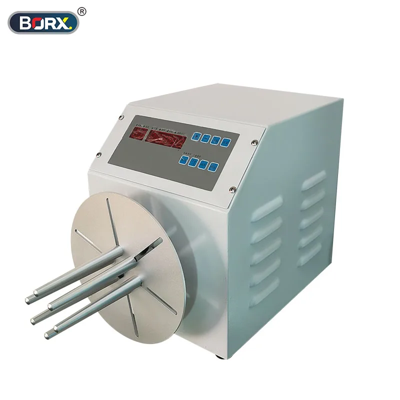 آلة لف الأسلاك الأوتوماتيكية بالكامل عالية السرعة من BORX، لمختلف آلات لف الأسلاك مثل خطوط البيانات الإلكترونية للكمبيوتر