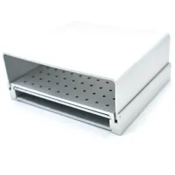 Dental 86 Holes Endo Box Cleaning Stand Autoclave Sterilizer For High/Low Speed Dental RA FG Burs