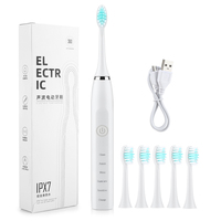 Sonic Electric Toothbrush for Men and Women Adult Household USB Rechargeable IPX7 Waterproof Tooth Whitening Oral Care