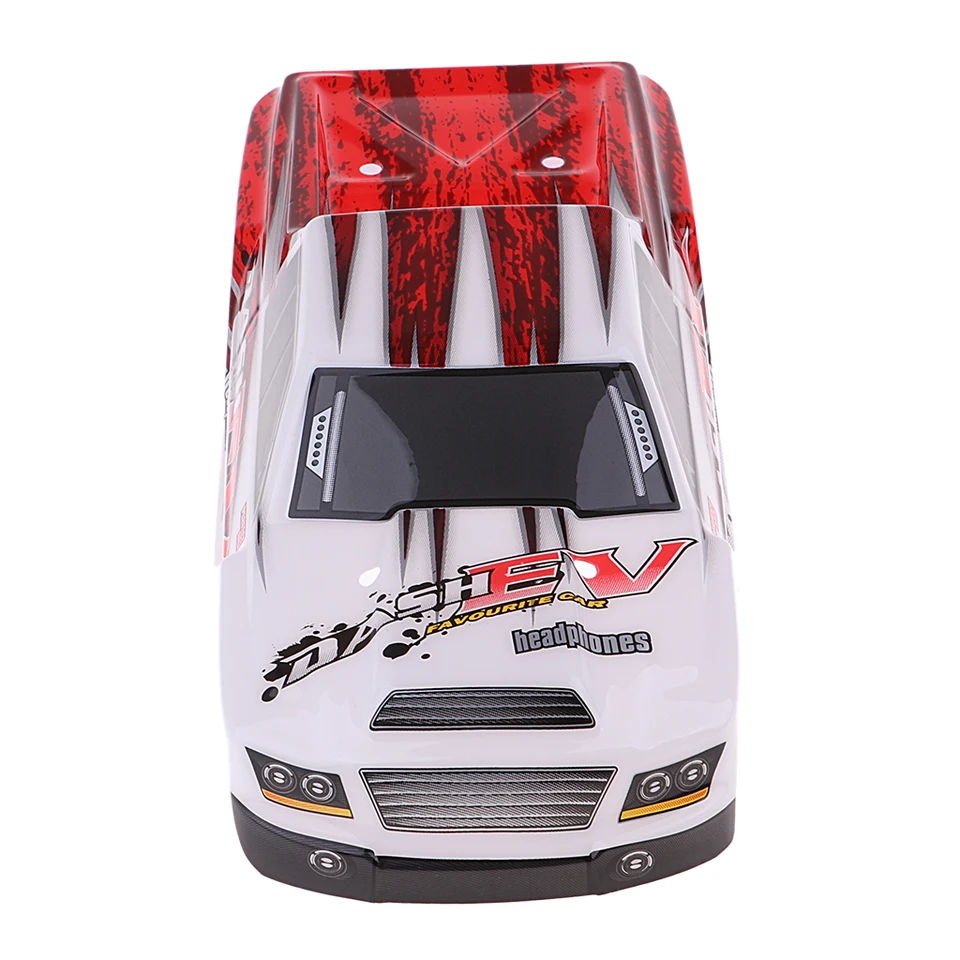 Carrosserie De Remplacement En PVC Rouge Pour WLtoys 1:18 A979-B - Coque Anti-déflagrante