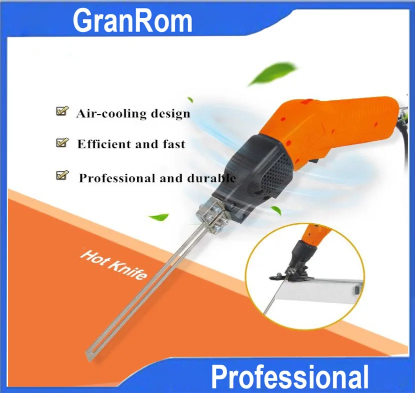 220V/110V 200W Air-cooling Electric Foam Knife Cutting Tool Hot Slotting Knife Foam Carving Contuniously Working Durable