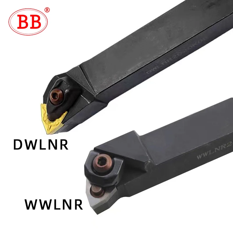 BB MWLNR 2020k08 1616h08 External Turning Tool Holder MWMNN MWWNR WWLNR DWLNR Lathe Bar 16mm 20mm WNMG Carbide Insert