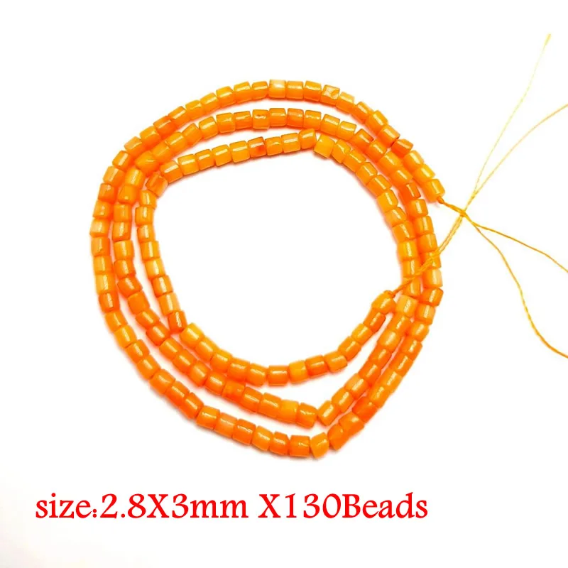 Natürliche Stein Rote Korallen Perlen Unregelmäßigkeit Geometrie Runde Quadratische Form Spacer Perlen Für Schmuck Machen DIY Armband Halskette – Detail 13