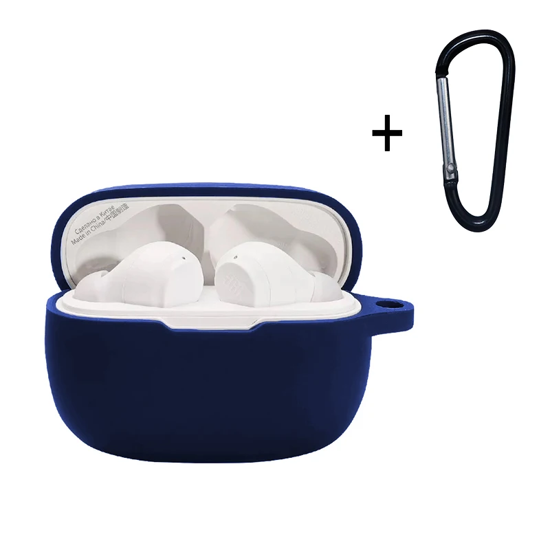 Funda de silicona para auriculares JBL Wave 200TWS, cubierta de auriculares de Color sólido, suave a prueba de golpes, accesorios para auriculares jbl 200