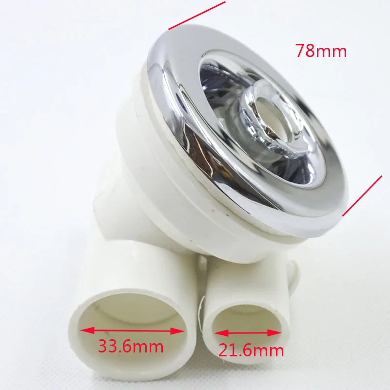 3 inch jet cover Bathtub whirlpool hydro jet,hot tub spa massage jet nozzle, matched pipe water 1\