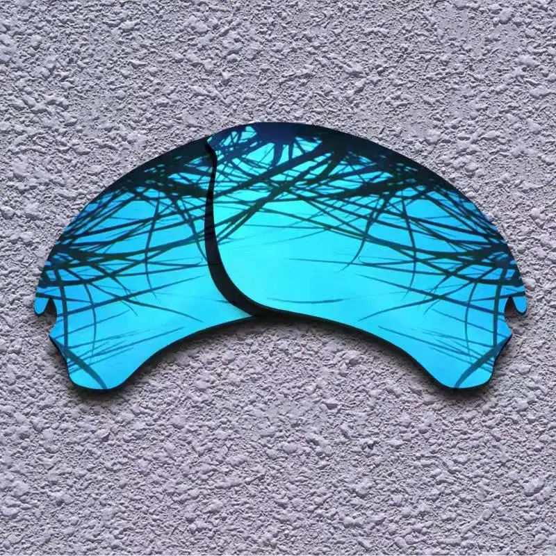 Blue Polarized Replacement Lenses for Flak Draft Sunglasses