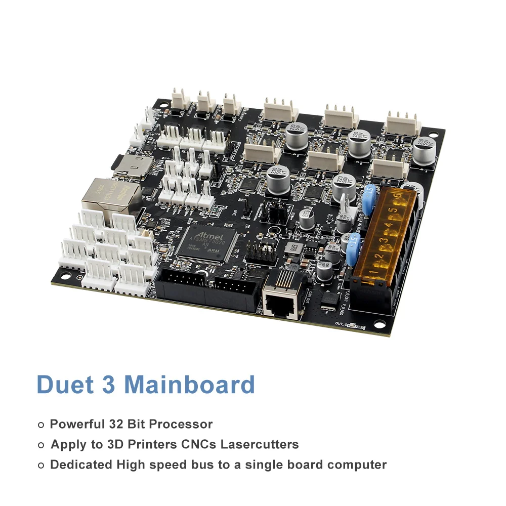 Clone Newest Duet 3 MB 6HC Upgrades Controller Board DuetWifi Advanced 32bit Motherboard For 3D Printer CNC Machine