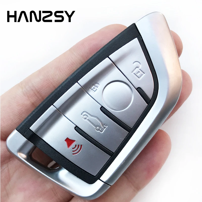 

3+1/4 Buttons Smart Key Fob For BMW 1 2 7 Series X1 X5 X6 X5M X6M F Class Replacement Car Remote Key shell Case fob