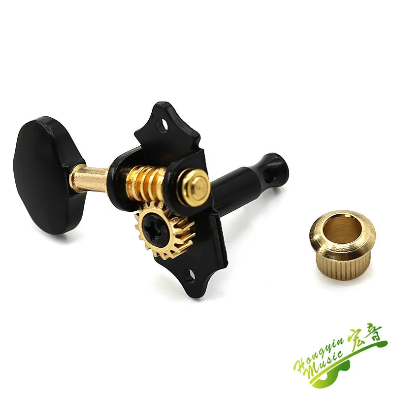 Taiwan produces Ukulele knobs, open knobs, gold and black knobs, spindles, winders, guitar accessories