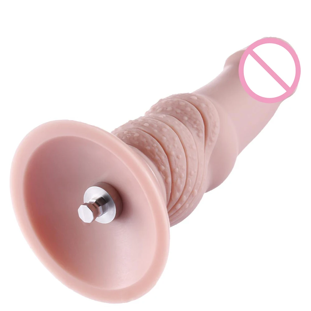 HISMITH Anal Plug Silicone Dildo For Men Fit Kliclok Sex machine Realistic Touch Feel Anal Dildos Machine