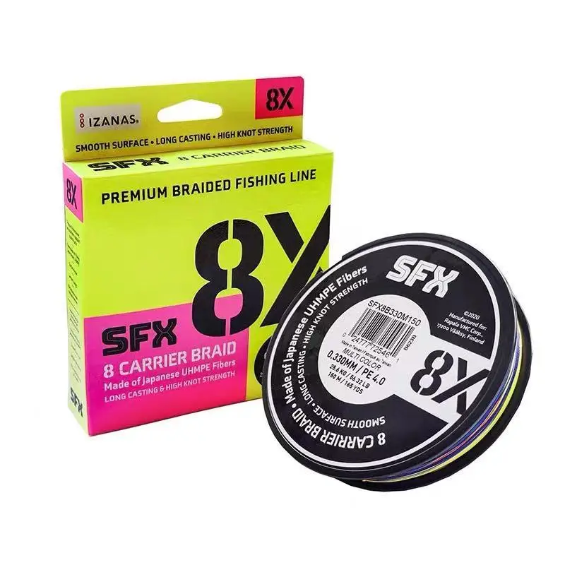 Sufix 8X Imported Raw Wire 8 Braided Strong Tension Long Throw Fishing Line Braided Line 135M/150M