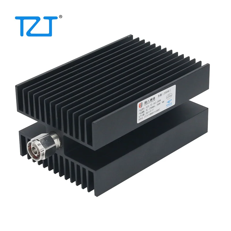 TZT 200W Coaxial Dummy Load 50 Ohm N-Type Male Connector DC-3G High Quality For Walkie Talkie Car Radio