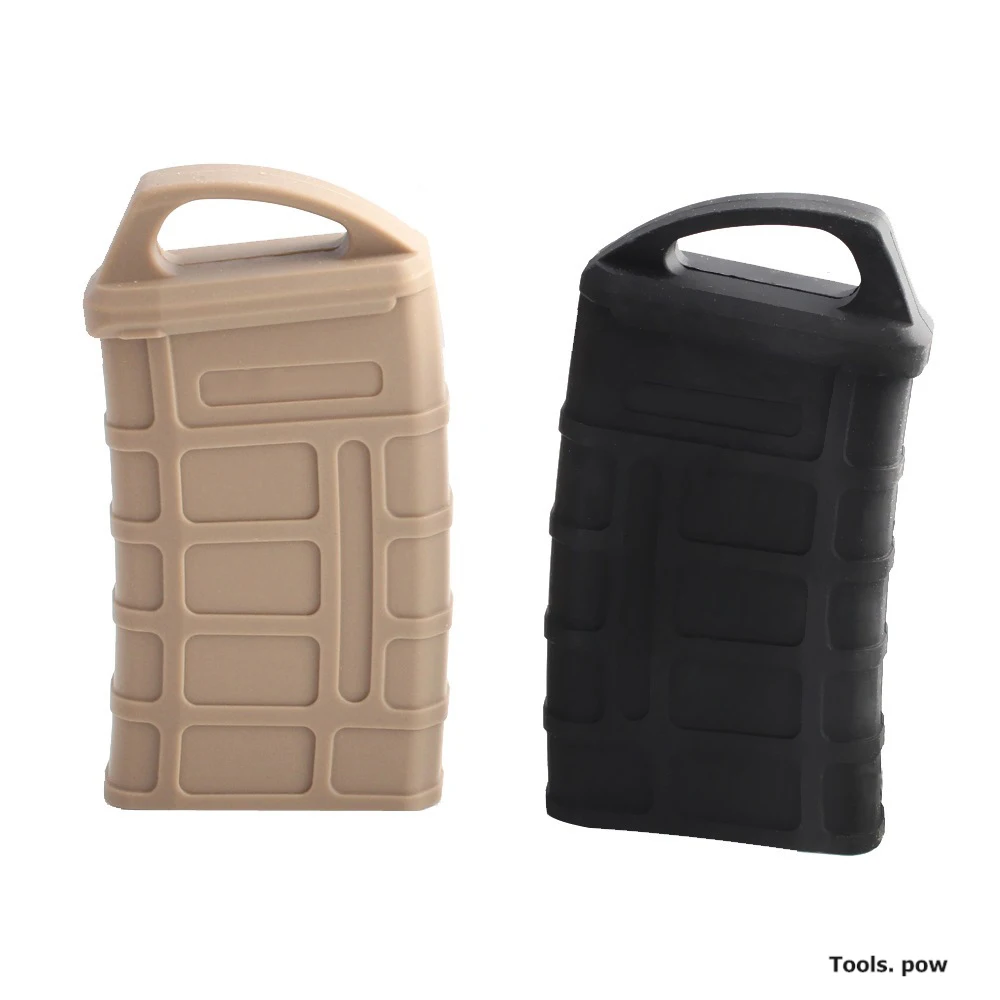 Funda de goma para cargador rápido M4/M16 PMAG, funda antideslizante de goma, accesorios para herramientas de caza, 1 unidad