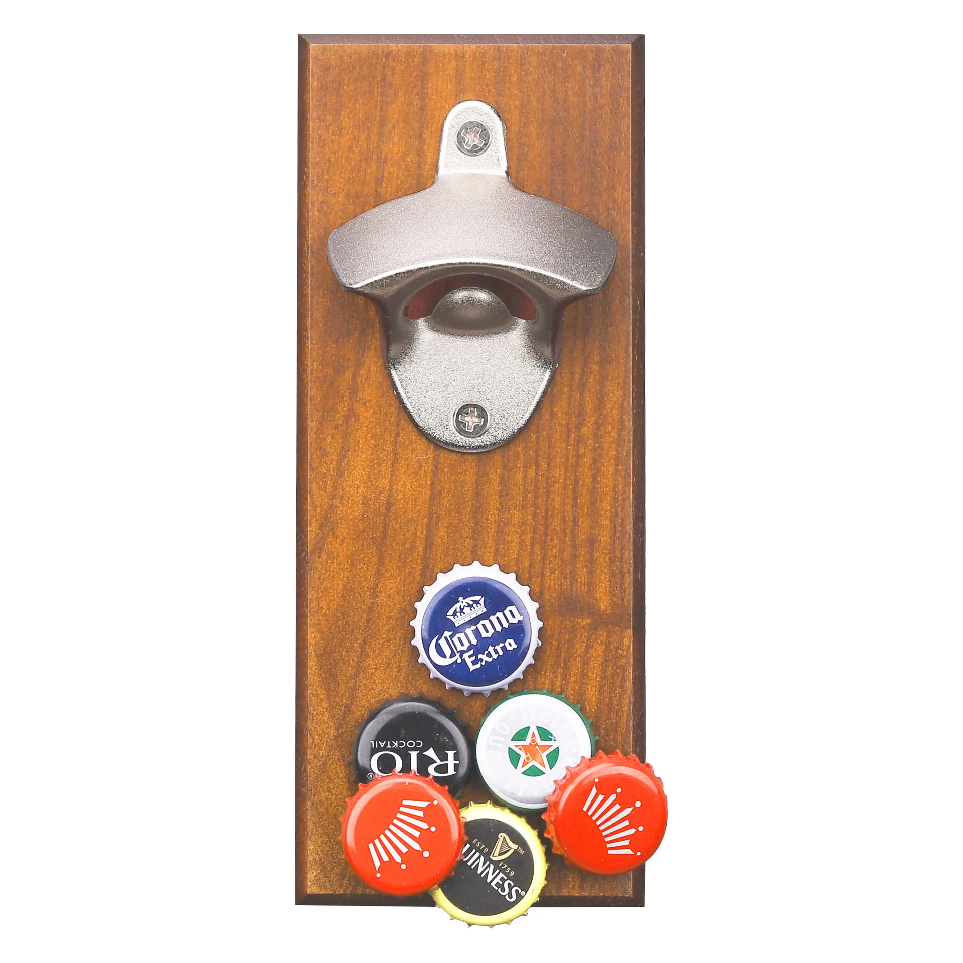 Creativity Vintage Wall Bottle Opener Magnetic Wall Mounted Bar Beer Glass Bottle Cap Opener Home Decoration Multi Style