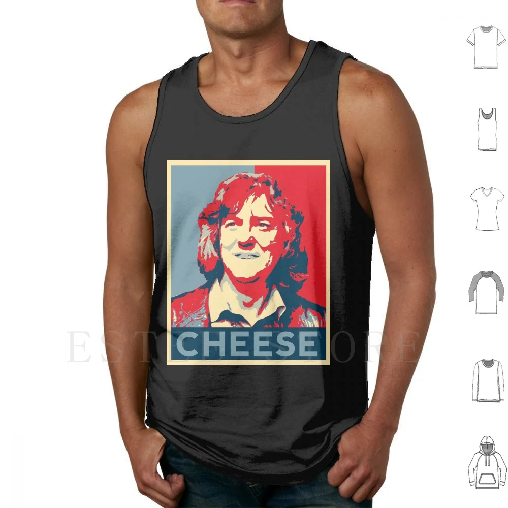 James May-Camisetas sin mangas de queso Chaleco James May Historias de juguetes Coche de la gente Nuestro hombre en Japón Laboratorio de hombre El Reassembler