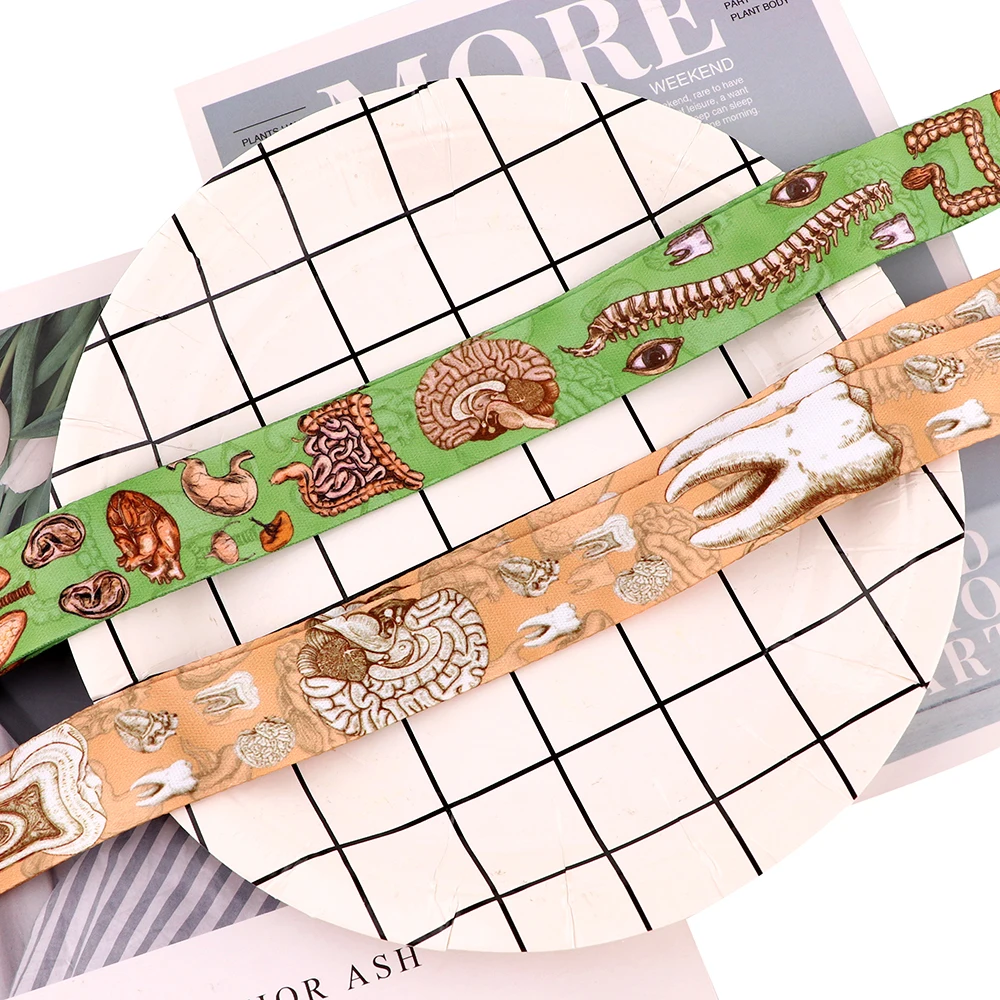 YL835 Cordones de médico y enfermera para llave, correa para el cuello, cordón para tarjeta, soporte para tarjeta de identificación, llavero de gimnasio, llaves DIY, llaveros de cuerda para colgar