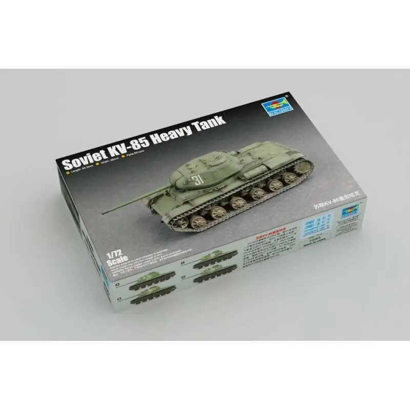 Trumpeter 07127 1/72 Soviet KV-85 Heavy Tank - Scale Model Kit