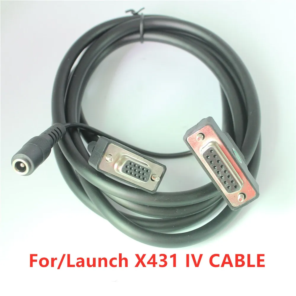 Acheheng Car OBDII Cables for LAUNCH X-431 Main Cable OBDII X431 IV  Diagnostic Tools Test Cables 15PIN TO 15PIN CABLE