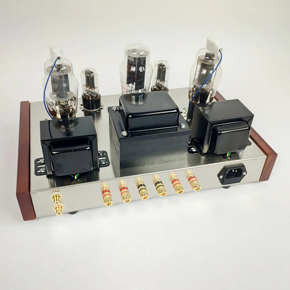 Готовый ламповый усилитель класса A 6N8P Push FU25, Hi-Fi стерео, 10 Вт + 10 Вт, домашний аудио, ламповый усилитель мощности