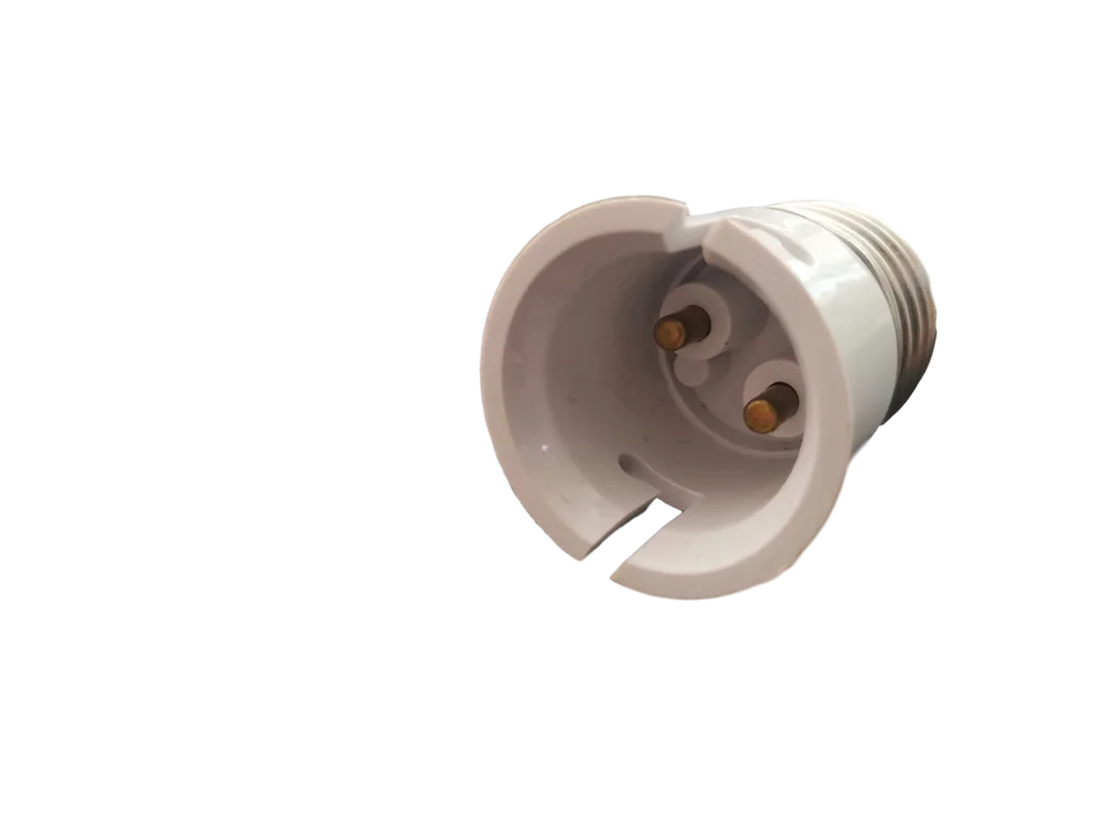 NIEUW E27 naar B22 Base LED-lichtlamp Vuurvast materiaal Adapter Converter Socket Change