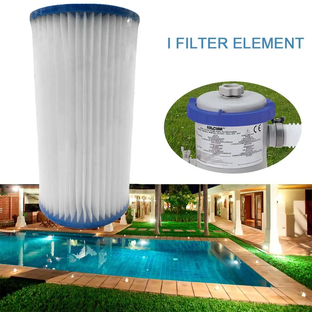 Type A/Type C Filter Cartridge Pool Replacement Filter Pump for Swimming Pool Daily Care