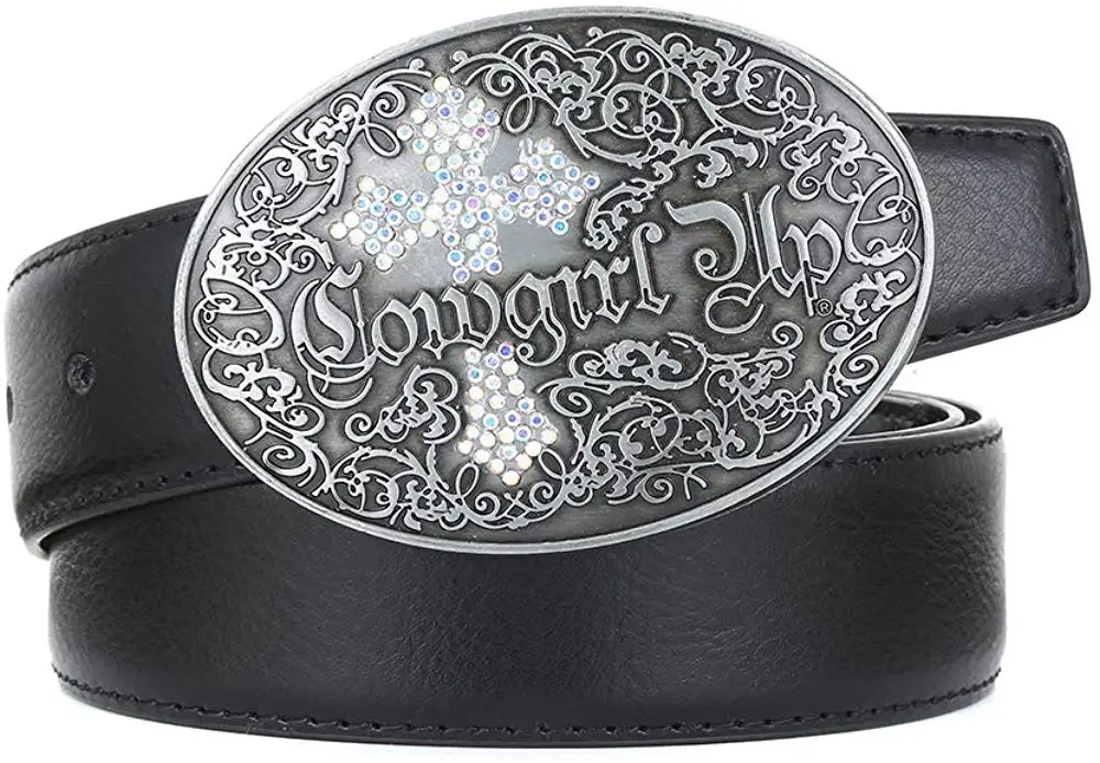 Blue cross rhinstone belt  buckle for woman western cowboy buckle without belt custom alloy width 4cm