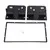 ZWNAV 11-186 Car Radio Face Fascia Plate Panel Frame for KIA Oprius,Amanti Stereo Fascia Dash CD Trim Installation Kit