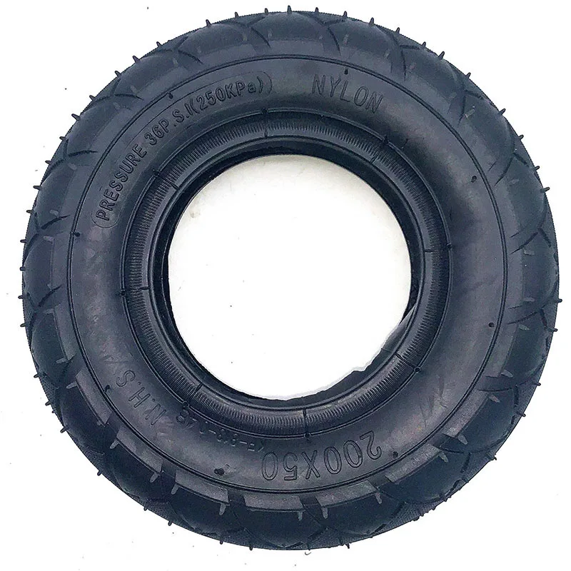 8 inch Tire electric scooter 200x50 Outer Tire200*50 motorcycle part for Razor Scooter E100 E150 E200 eSpark Crazy Cart scooters