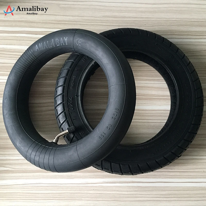 Neumáticos de 10 pulgadas con cámara hinchable para patinete Xiaomi, cubiertas para ruedas de patinete, con tubo interior inflable para patinete eléctrico Xiaomi M365 Pro