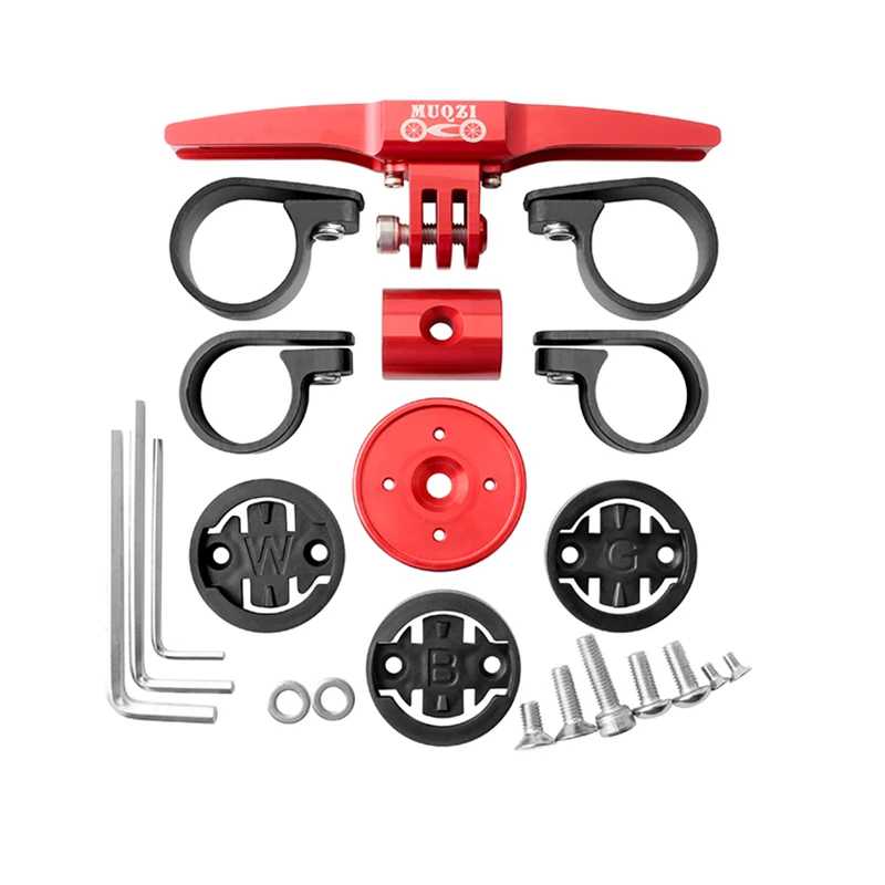 MUQZI TT Lenker Computer Halterung Fahrrad 22,2mm 25,4mm Rest Lenker Computer Halterung Adapter Für Garmin Bryton Wahoo