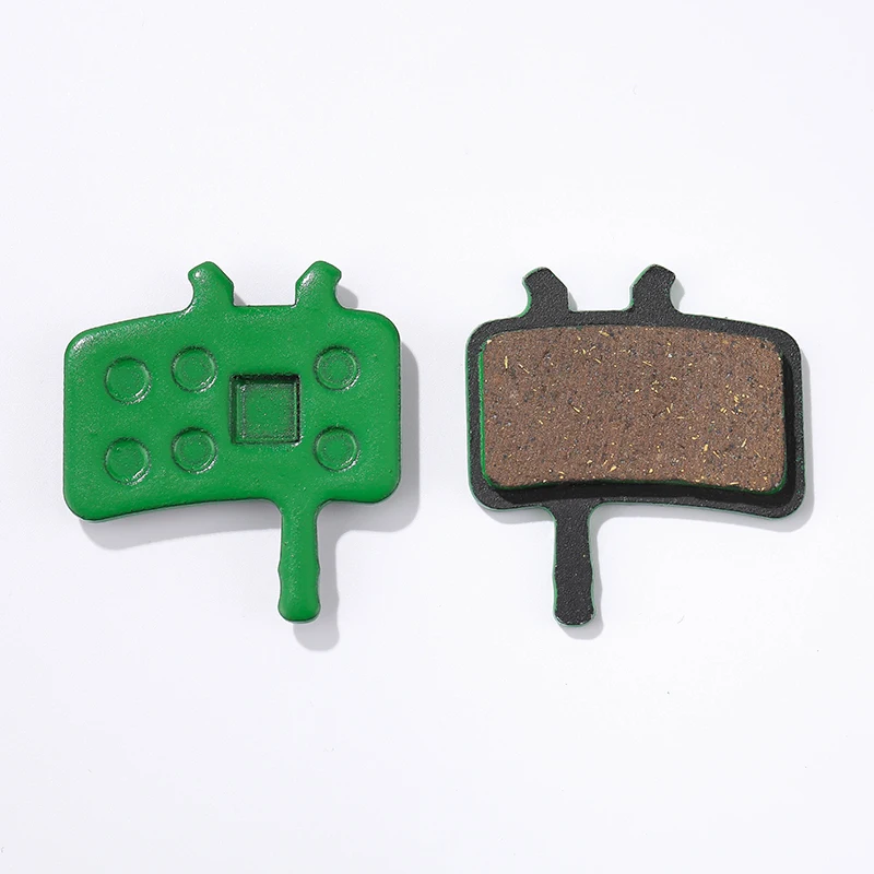 2 Pairs Green Resin Bicycle Brake Pads For Avid Juicy 3 5 7 and Avid BB7 MTB Mountain Bike Disc Brake Parts