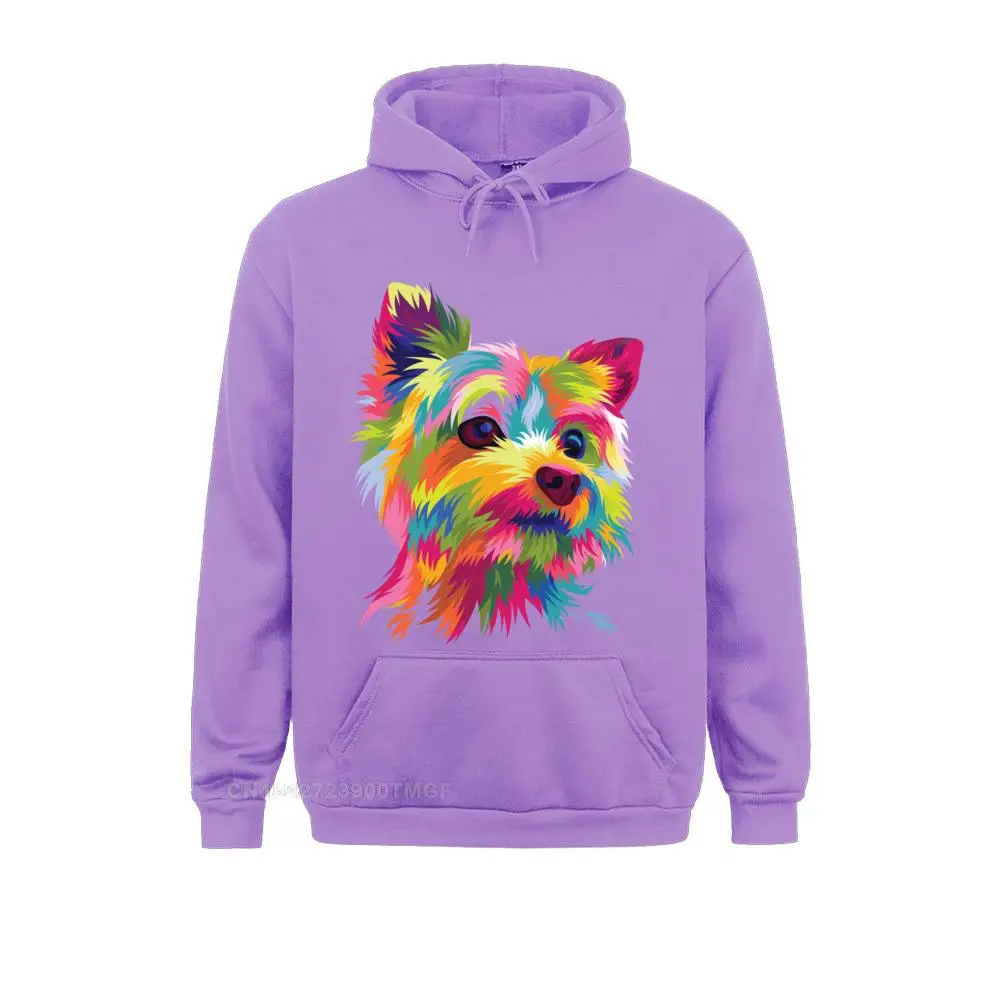 Yorkshire Terrier Funny Yorkie Art Popart Dog Gift Pullover Hoodie Rife Women Sweatshirts Long Sleeve Hoodies Clothes