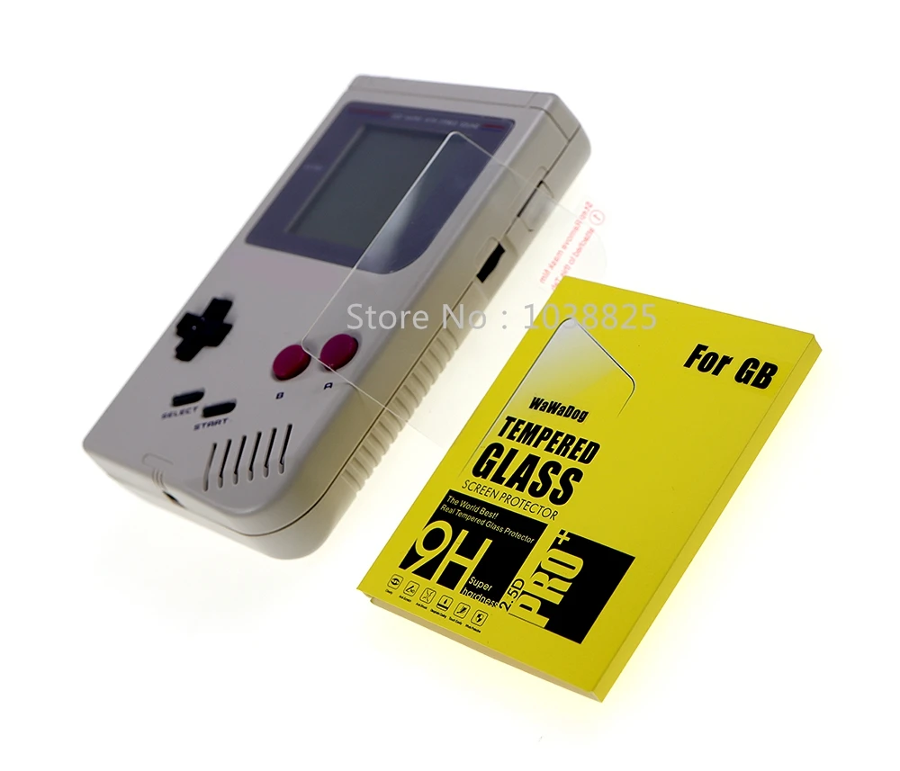 1 Juego de película protectora de vidrio templado antiarañazos para Gameboy GB GBA GBC GBP GBA SP protector de película