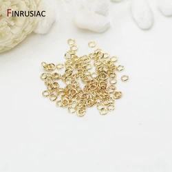 Open Jump Rings DIY Jewelry Making Supplies 2.6mm 3mm 4mm 5mm 6mm 8mm Open Ring for Earrings Bracelets Necklaces Connector Rings
