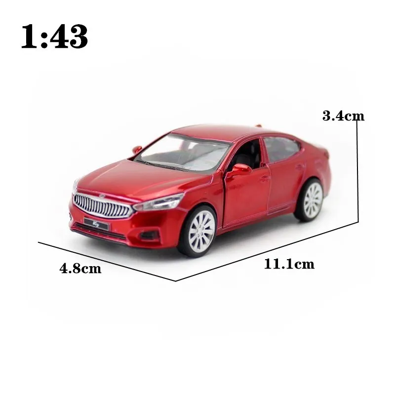 Caipo 1:41 Pull-back Car KIA K7 Diecast Model Car For Collection & Gift & Decoration